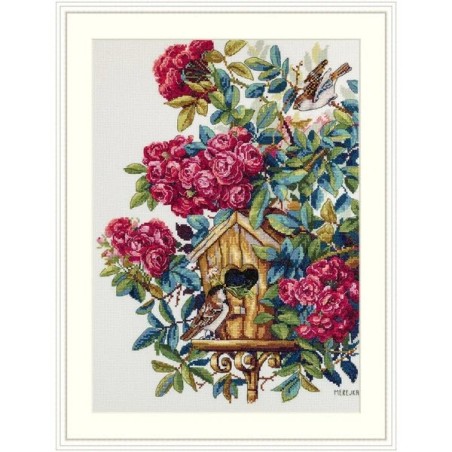 Merejka Embroidery kit Rose Bush