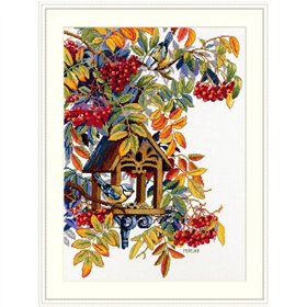 Merejka Embroidery kit Colourful Rowan