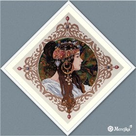 Merejka Borduurpakket Brunette