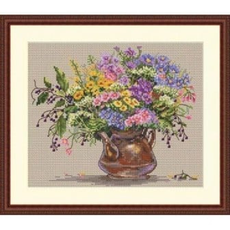 Merejka Embroidery kit Wild Flowers