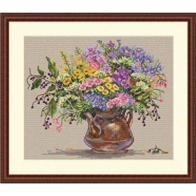 Merejka Stickset über die Wildblumen