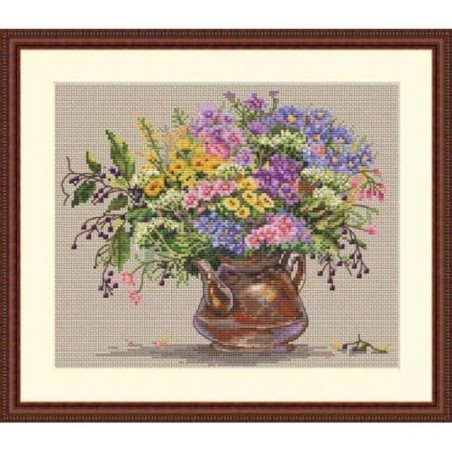 Merejka Borduurpakket Wilde Bloemen