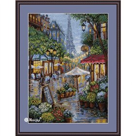 Merejka Embroidery kit Rainy Paris