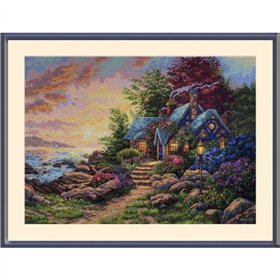 Merejka Embroidery kit Seaside Hideaway