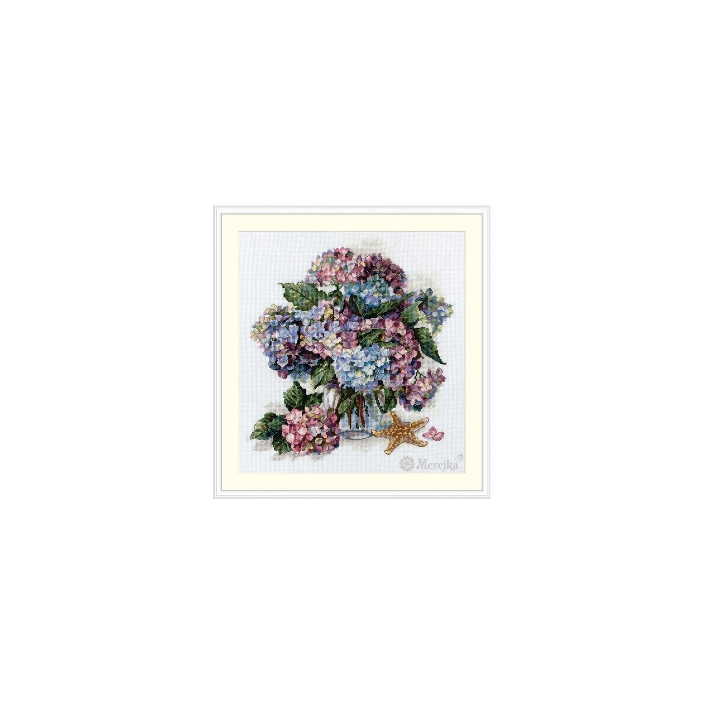 Merejka Embroidery kit Hydrangea