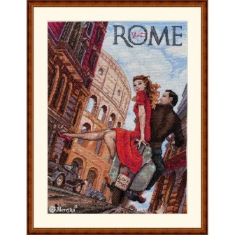 Merejka Borduurpakket Bezoek Rome 
