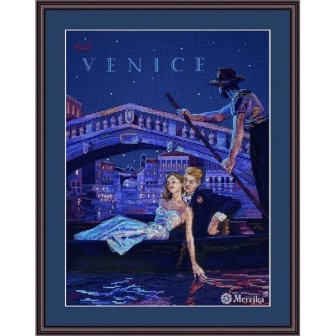 Merejka Stickset über die Besuch in Venedig 
