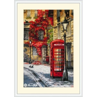 Merejka Embroidery kit Quiet Lane