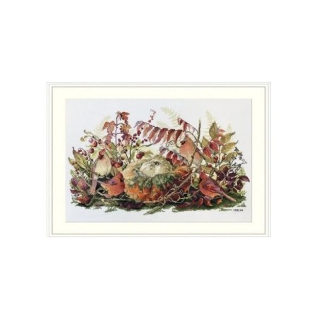 Merejka Embroidery kit Rhapsody in Red