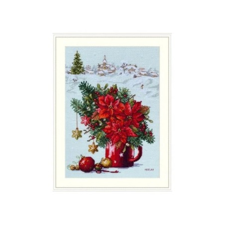 Merejka Kit de broderie Joyeuses fêtes