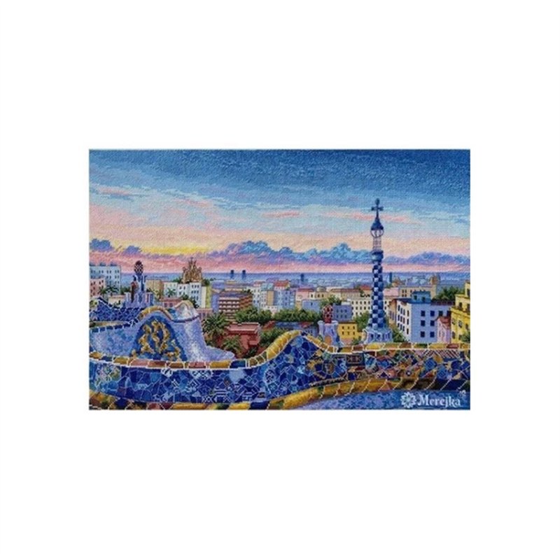 Embroidery kit Barcelona