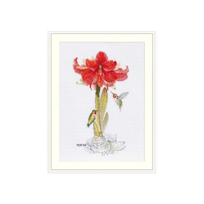 Borduurpakket Amaryllis