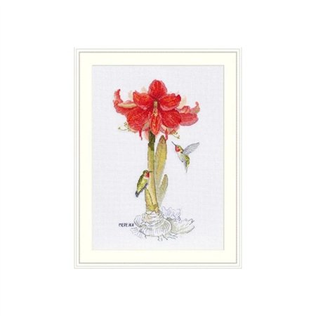 Embroidery kit Amaryllis