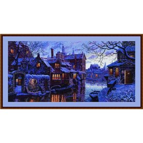 Merejka Kit de broderie « La Venise du Nord »