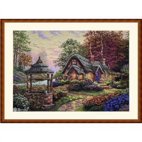 Merejka Embroidery kit Make a Wish Cottage