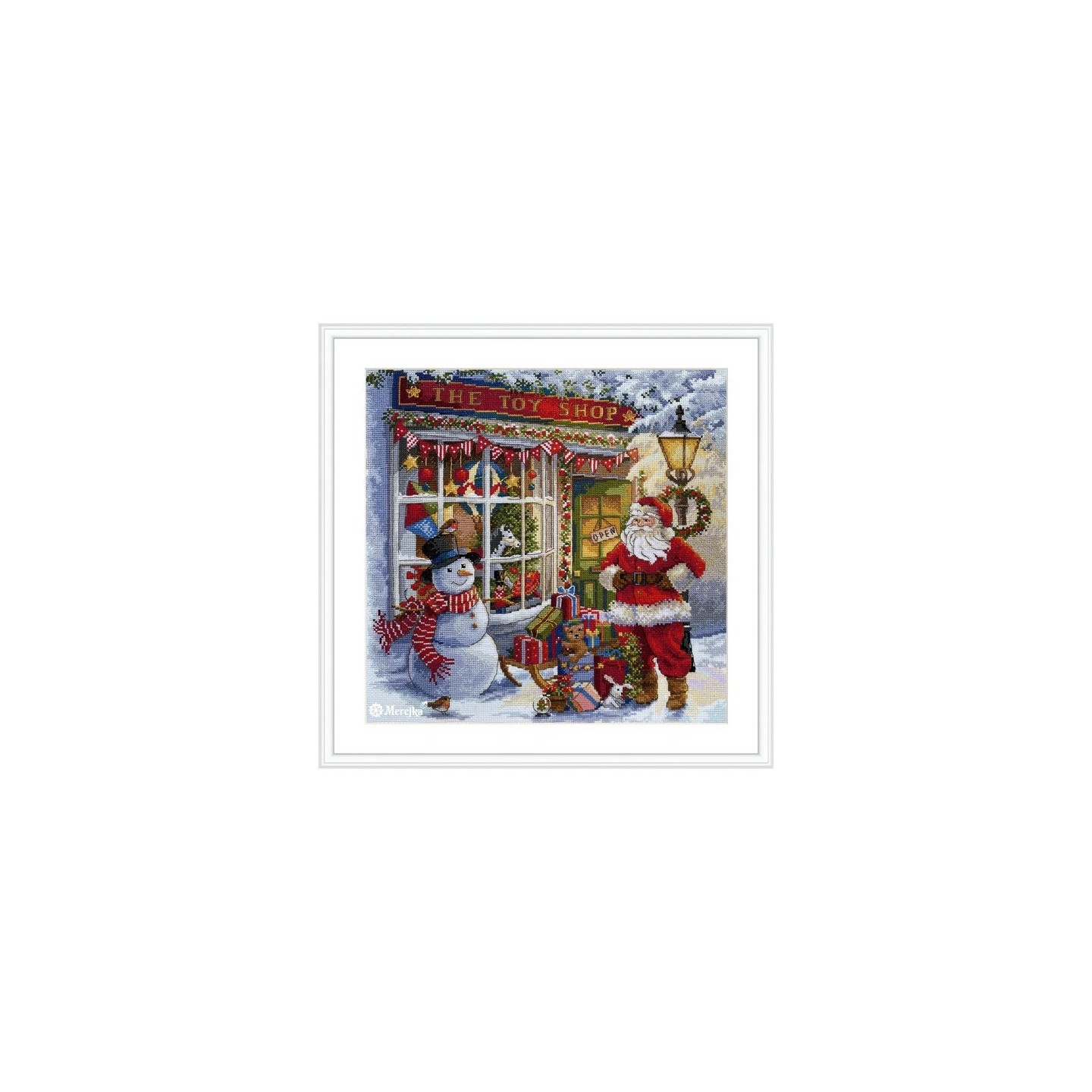 Merejka Embroidery kit "The Toy Shop"