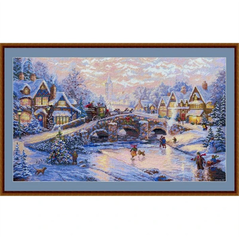 Stickset über die Weihnachtsgeist