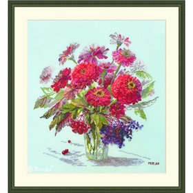 Merejka Stickset über die Septemberfarben