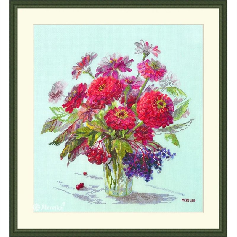 Embroidery kit September Colour Embroidery kit September Colour