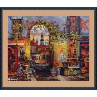Merejka Kit de broderie Café français