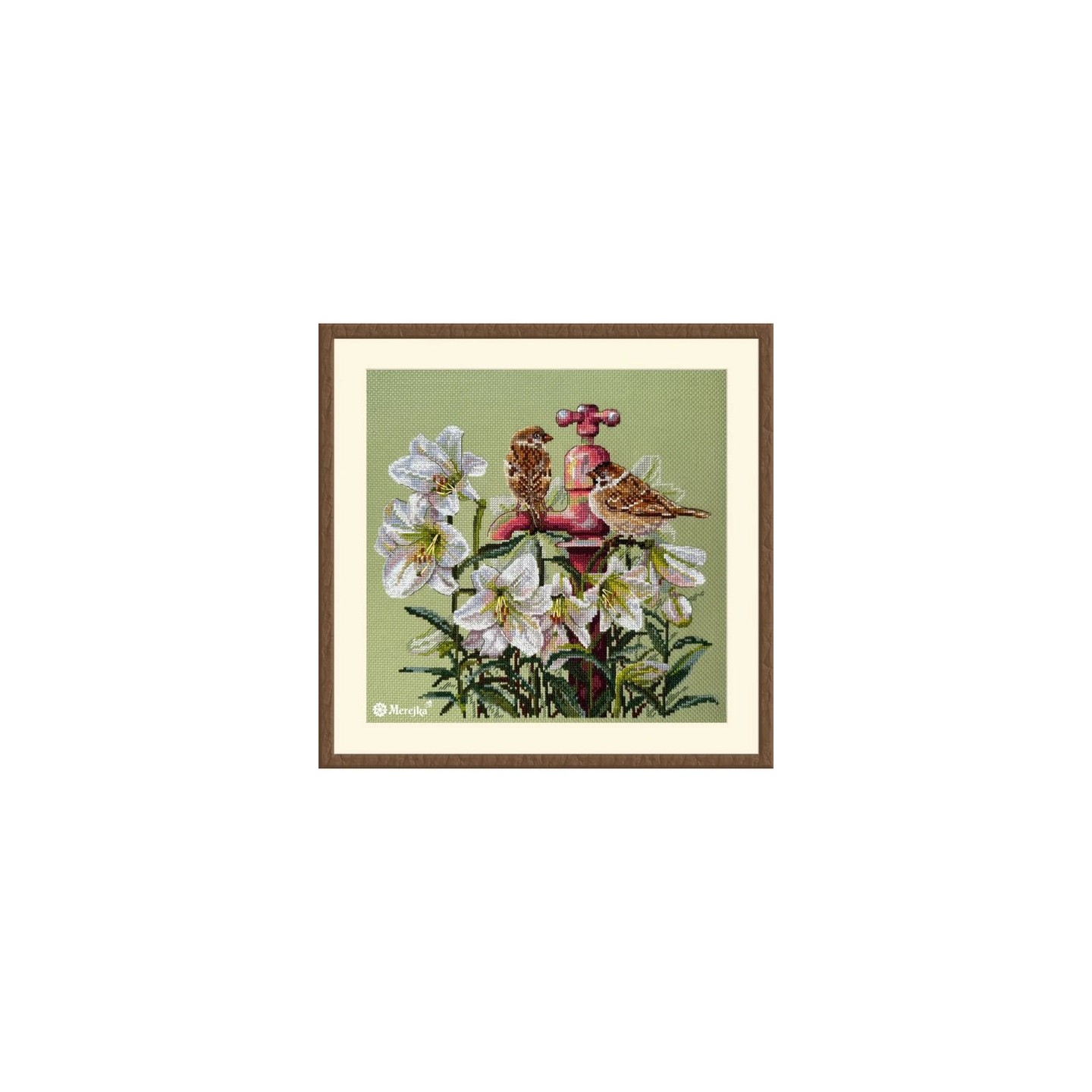 Merejka Embroidery kit Among the Lilies