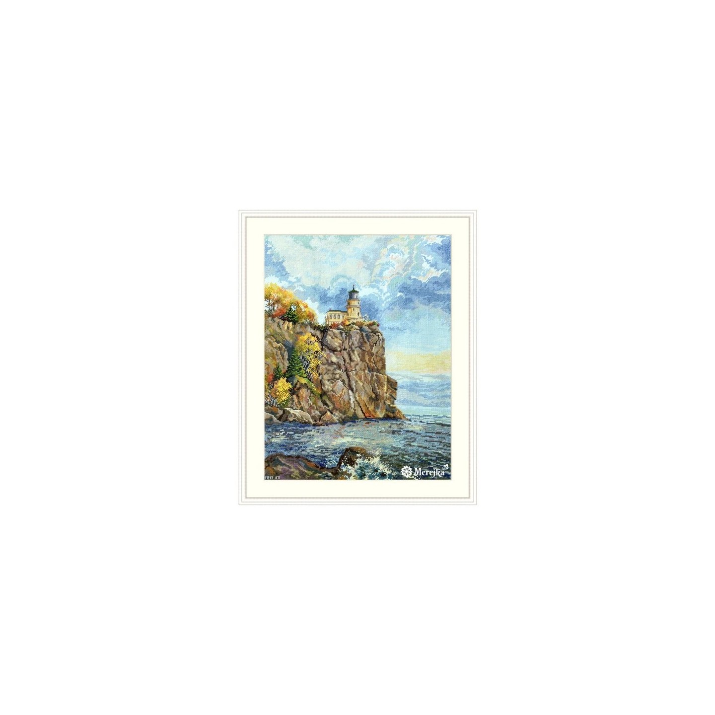 Merejka Embroidery kit Split Rock Lighthouse