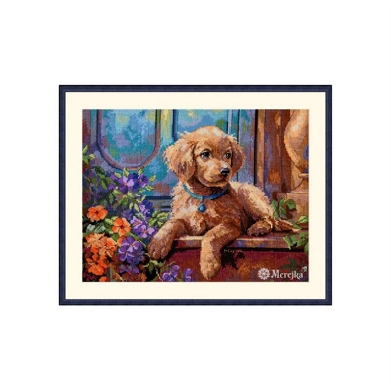 Embroidery kit Sunny Porch
