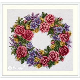 Merejka Stickset über die „Rosenkranz“