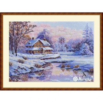 Merejka Kit de broderie « La première neige »