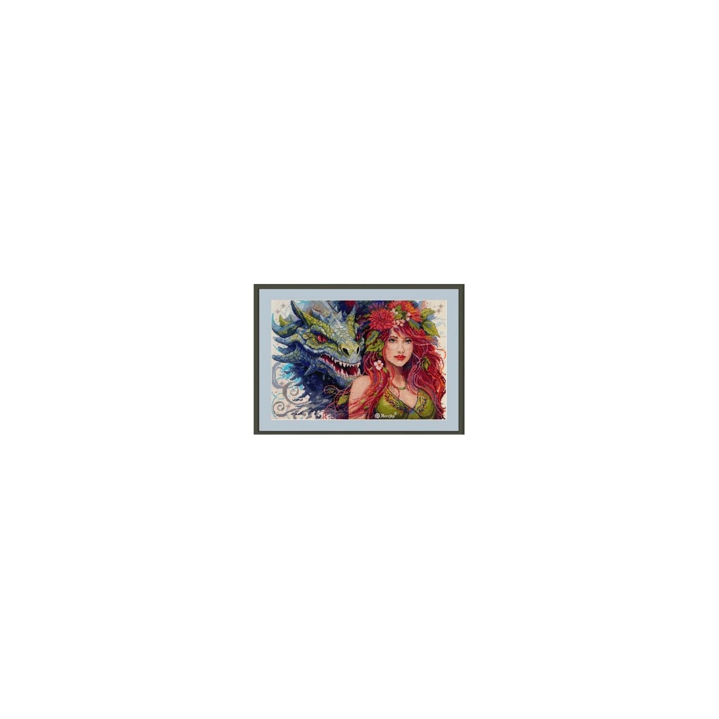 Merejka Embroidery kit Pure Flame