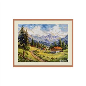 Merejka Stickset über die „Das Chamonix-Tal“