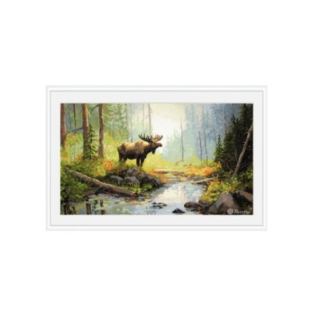 Merejka Stickset über die „Waldmorgen“