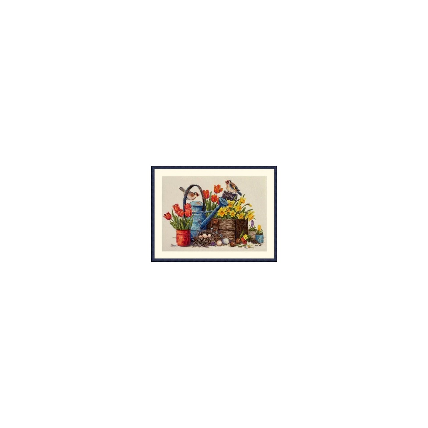 Merejka Kit de broderie « Jardin printanier »