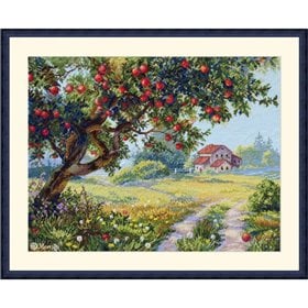 Merejka Borduurpakket De oude appelboom