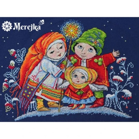 Merejka Embroidery kit Christmas Star
