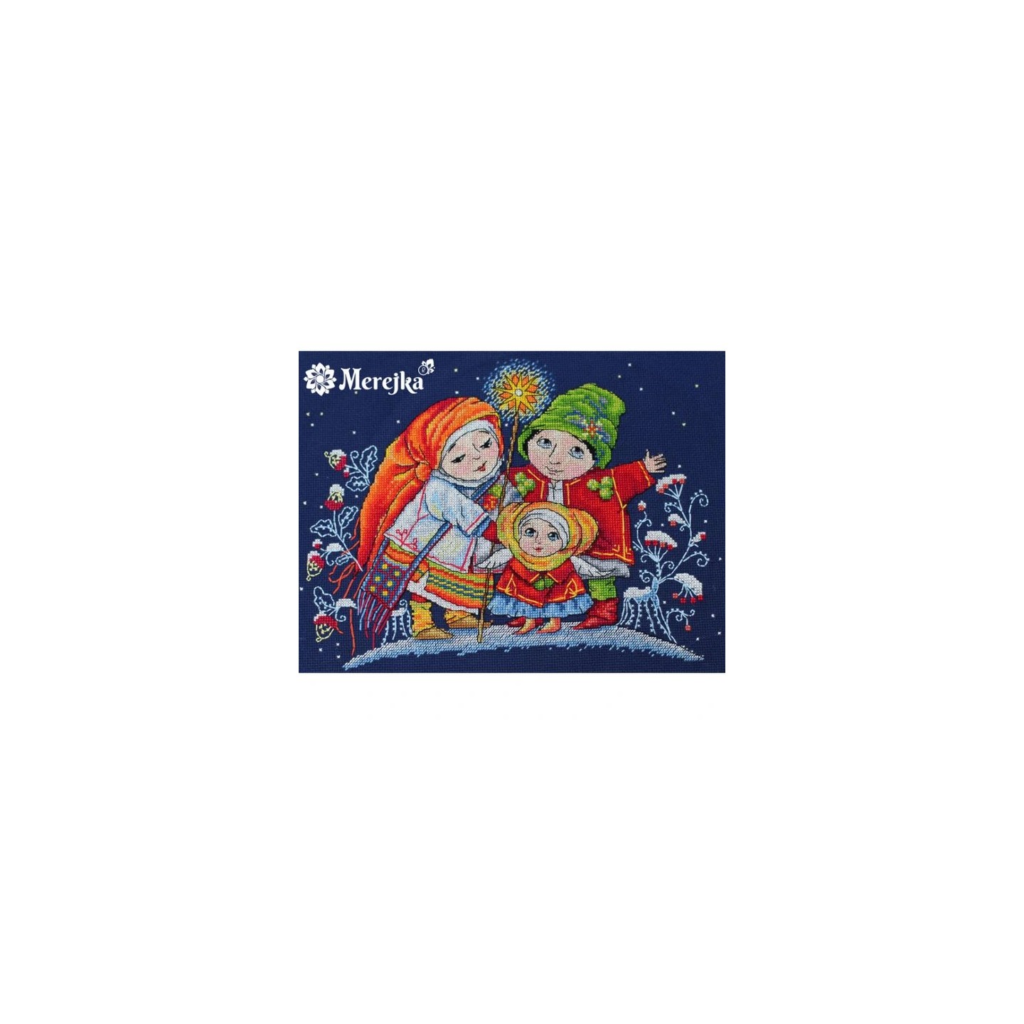 Merejka Embroidery kit Christmas Star