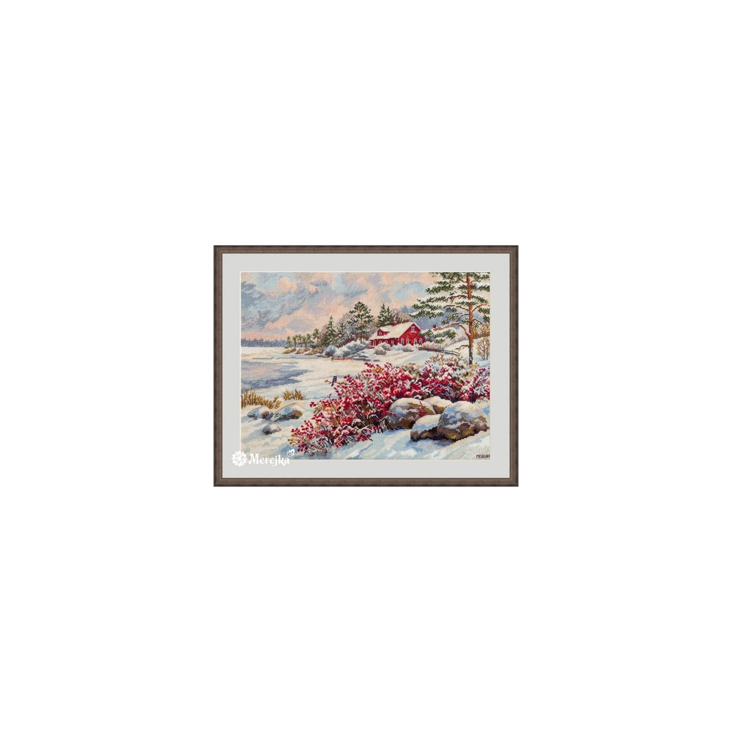 Merejka Embroidery kit "The Lake House"
