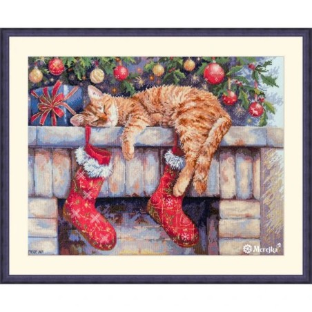 Merejka Kit de broderie « L'assistant du Père Noël »
