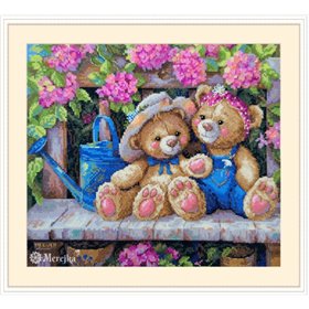 Merejka Embroidery kit Garden Friends