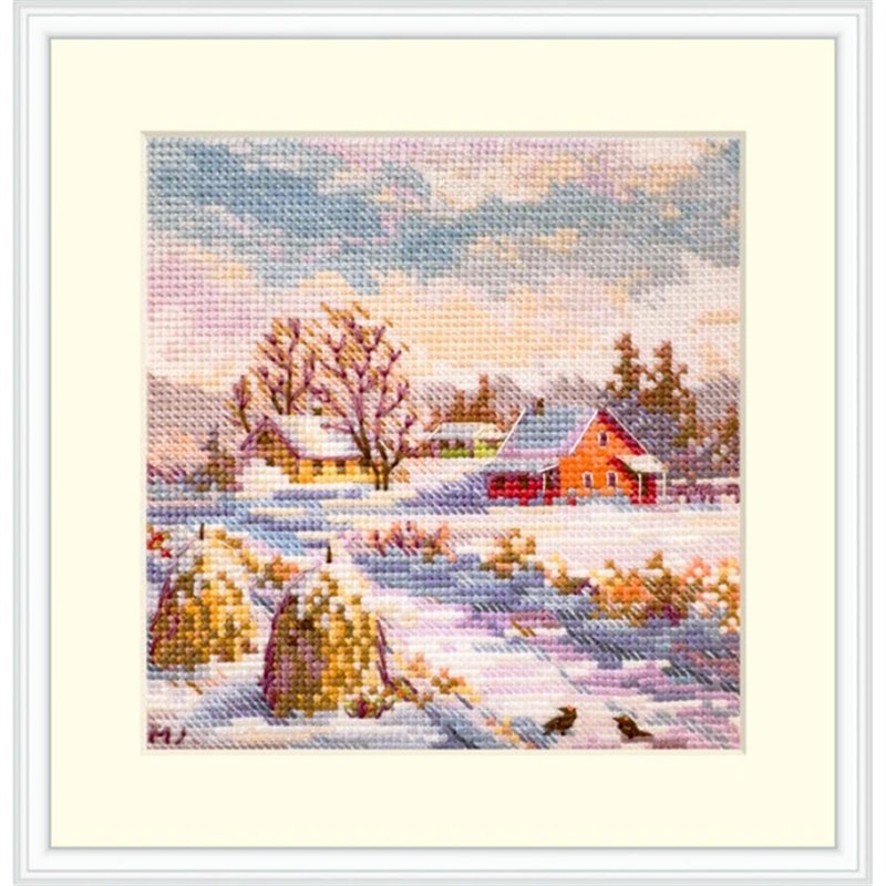 Stickset über die Winter