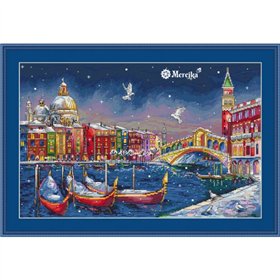 Merejka Kit de broderie Venise des vacances