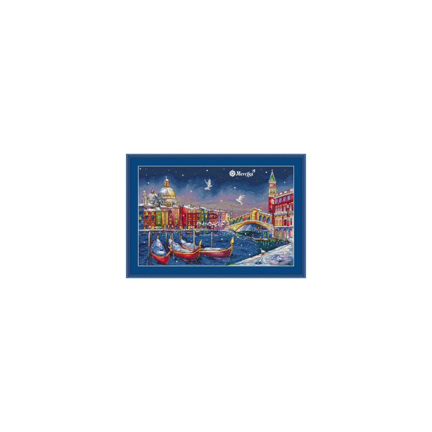 Merejka Embroidery kit Holiday Venice