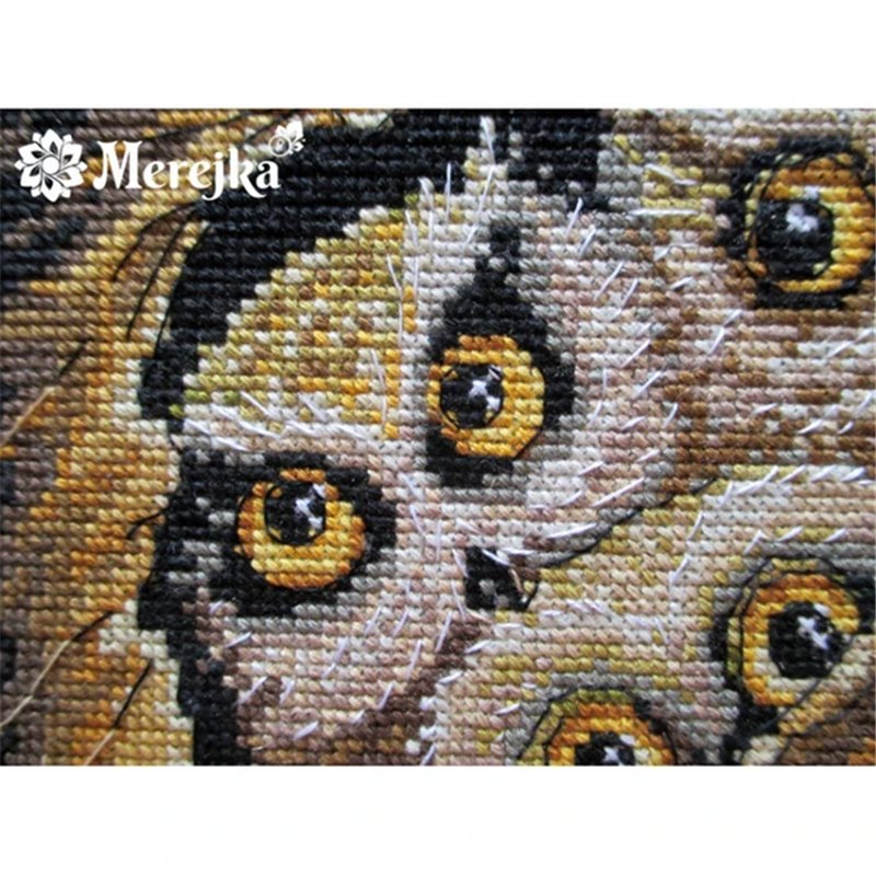 Kit de broderie Hiboux Kit de broderie Hiboux