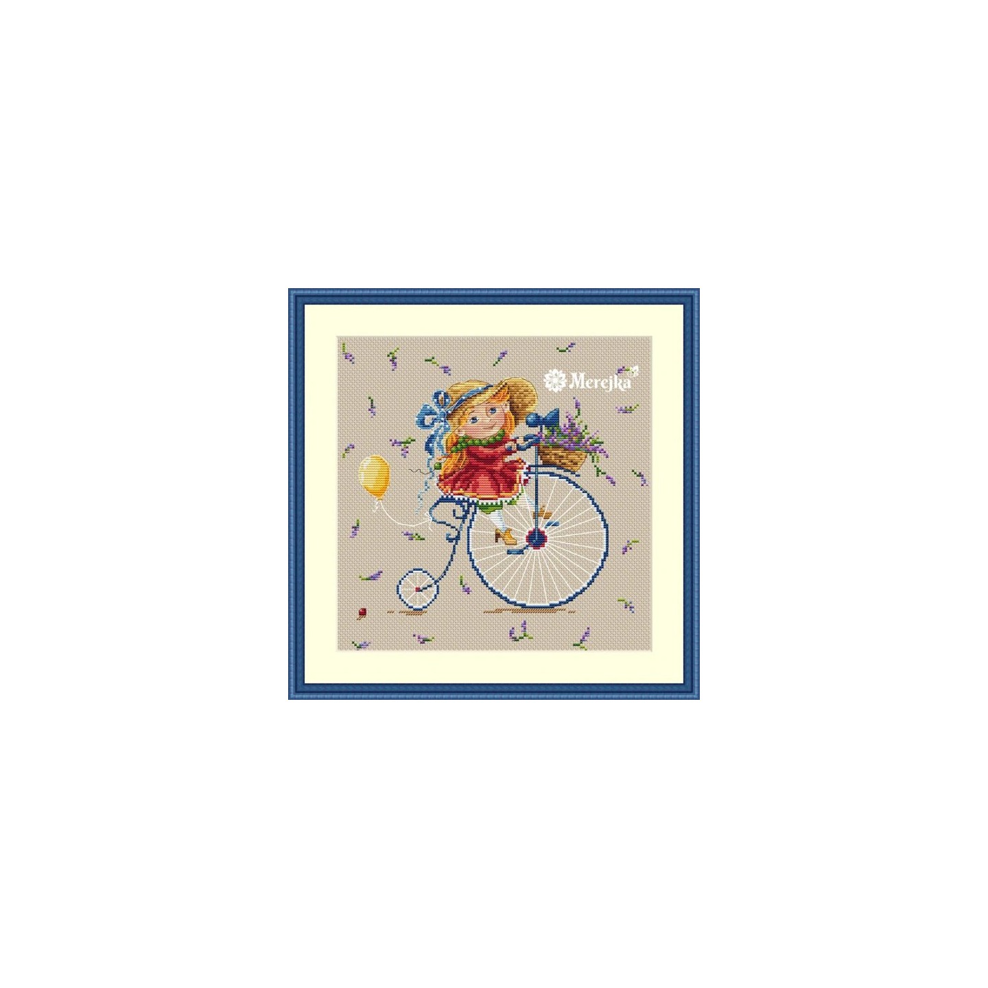 Merejka Kit de broderie Lavande