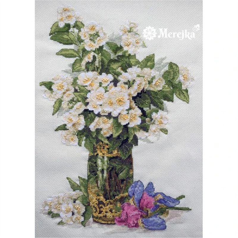 Kit de broderie Bouquet parfumé Kit de broderie Bouquet parfumé