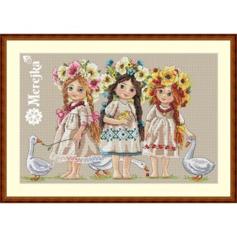 Merejka Embroidery kit Friends