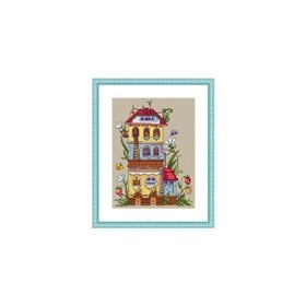 Merejka Borduurpakket Zomerhuis