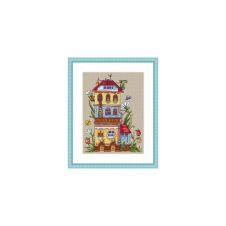 Merejka Borduurpakket Zomerhuis