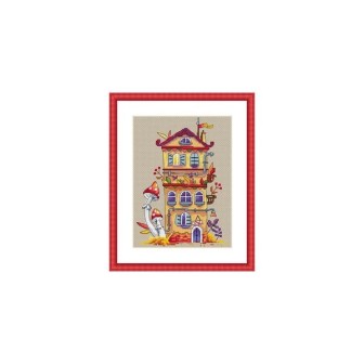 Merejka Embroidery kit Autumn House