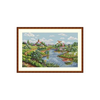 Merejka Embroidery kit Spring View